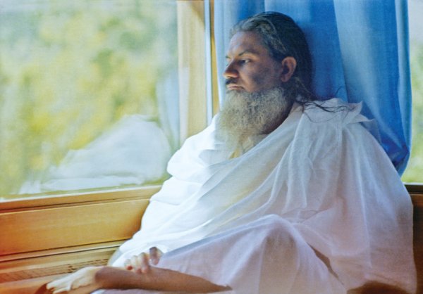 Swami Amar Jyoti at Sacred Mountain Ashram, 1978