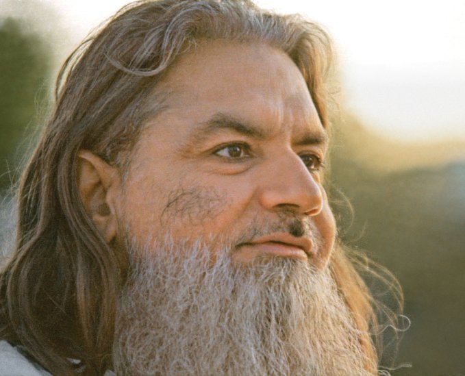 Swami Amar Jyoti at Desert Ashram, Tucson AZ, 1984